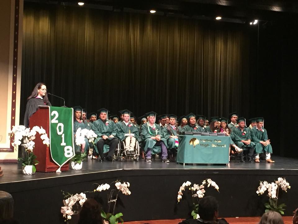 Valley Oak High School graduation